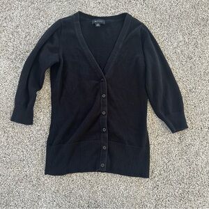Black cardigan - black extra small